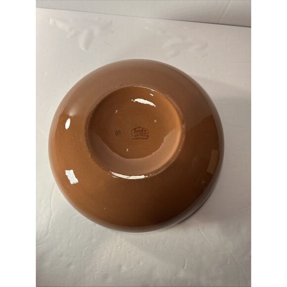 Stangl Pottery Country Garden 12" Round Serving Salad Bowl USA 1960s - Picture 5 of 6